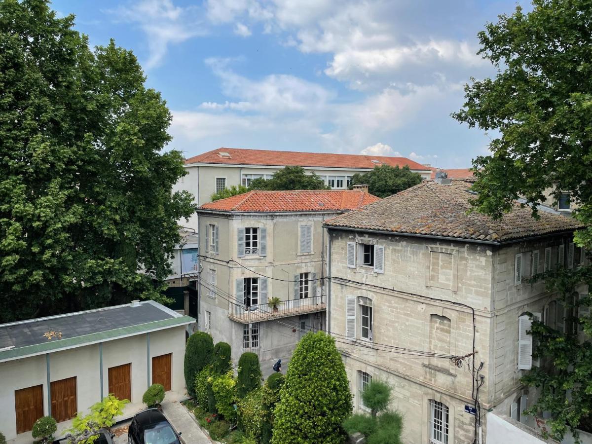L'Atypique - T3 Grande Terrasse, Bbq Vue Et Cheminee Leilighet Avignon Eksteriør bilde
